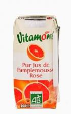 Pur jus de pamplemousse rose bio tetra 20cl