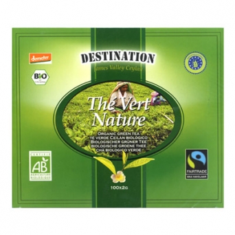 Thé vert Ceylan bio 100 infusettes