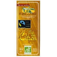 Thé noir citron bio 20 inf