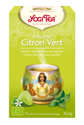 Yogi Tea Menthe citron vert 